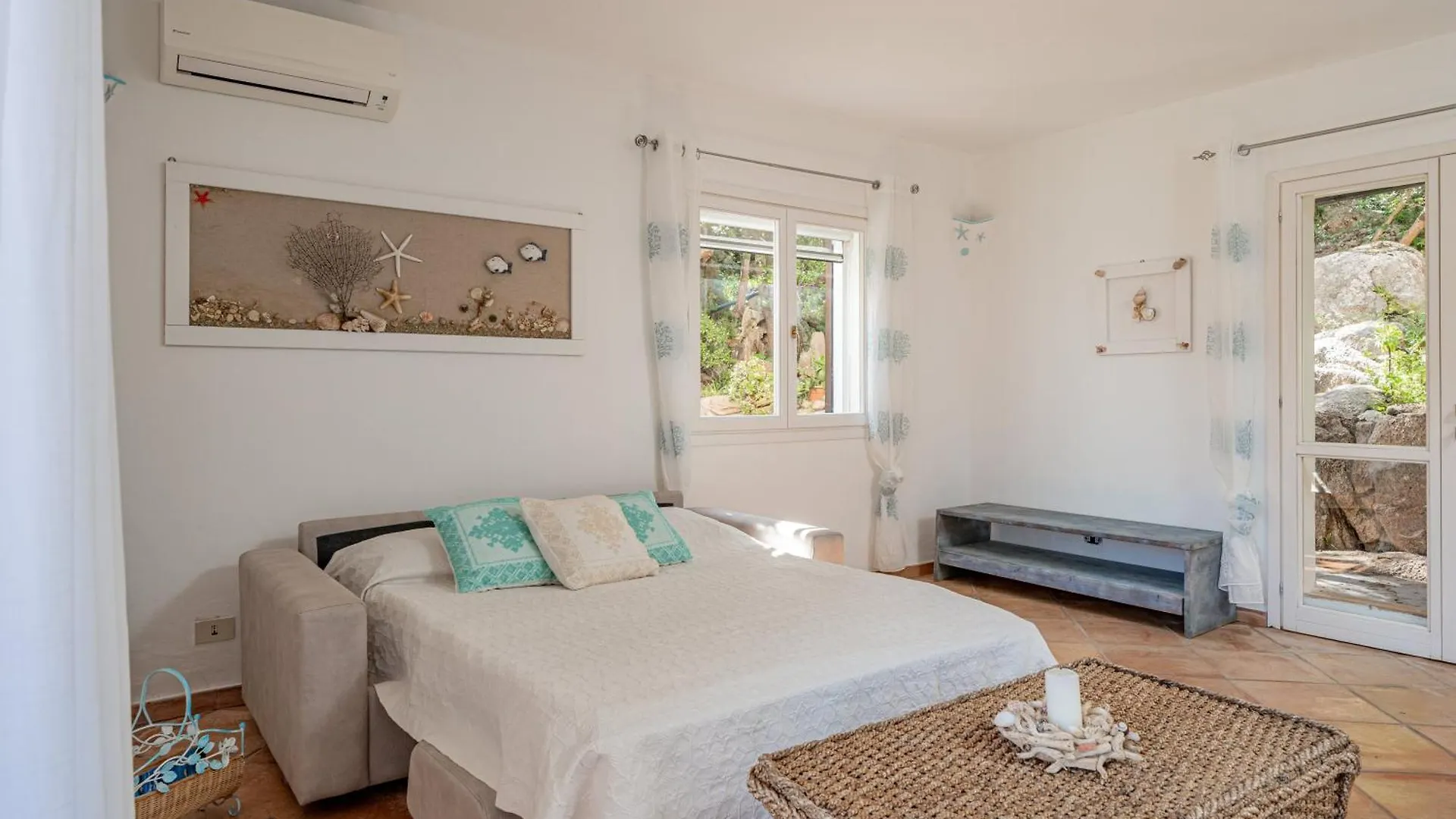 Ampio Appartamento 3 Min Da Porto Cervo Centro Liscia di Vacca 0*,  Włochy